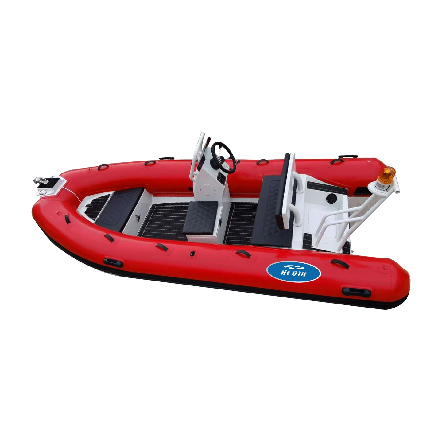 Rib Boat 360 3.6m Cuddy Cabin Aluminum Sport Fishing Water Skating Open Cabin Speed Small Yacht Rib Boat 360