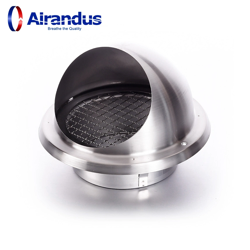 Stainless Steel 304 Round Diffuser Ventilation Air Valve Air Vent Valve for Kitchen