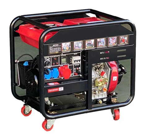 German Quality Diesel Generators Set Power Dual Voltage Silent Portable