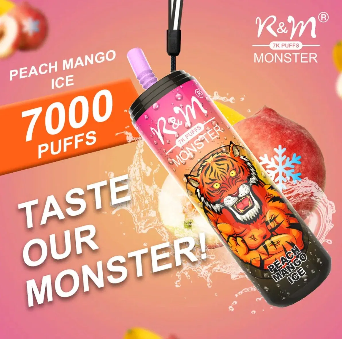 China Shenzhen original Randm VOME Monster 10K Puffs Game Box 6000 Tornado 7000 8000 9000 Precio de fábrica al por mayor