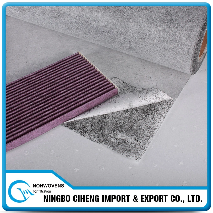 China Manufacturers Non Auto Woven Activated Carbon Cloth Suppliers