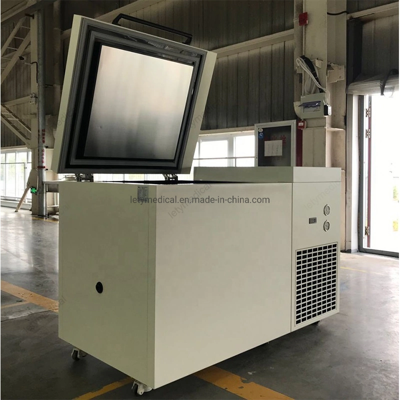 Factory Wholesale/Supplier Price -150 Degree Ultra Low Temperature Freezer Medical Laboratory Vaccine Storage 128 Liters Touch Screen