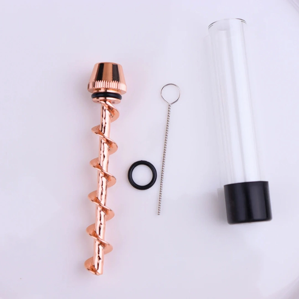 V12 Custom Logo Twisty Blunt Pipe Set for Men Women Adults