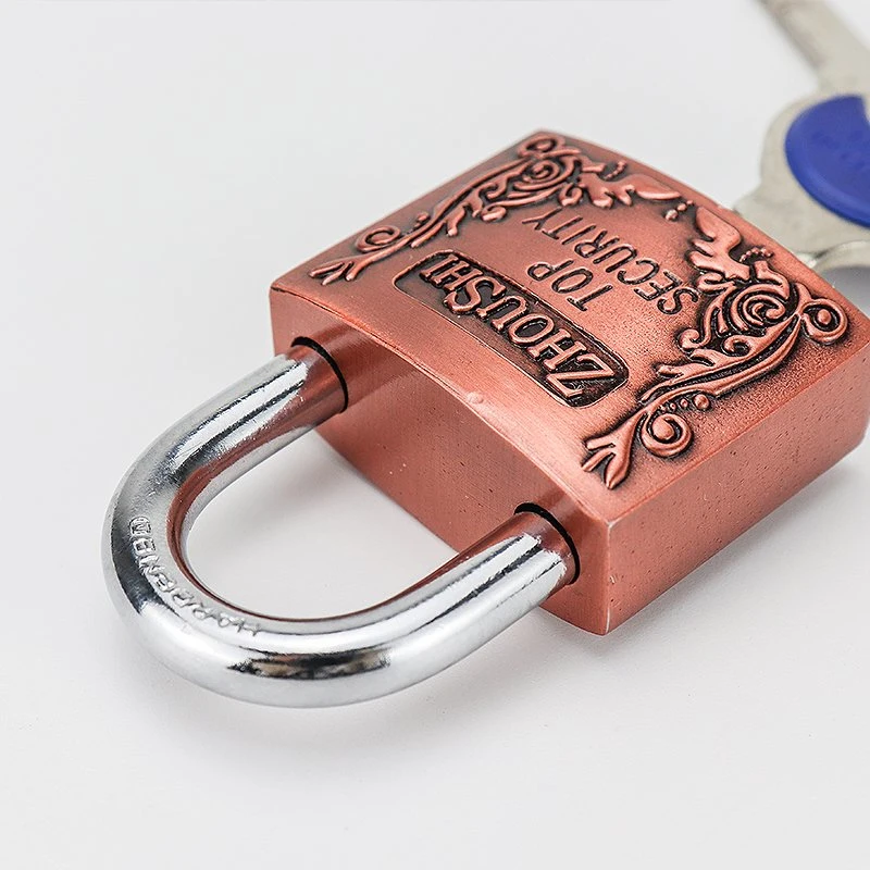 Zinc Alloy Die-Casting Safety Top Security Heavy Duty Antique Plated Pad Lock