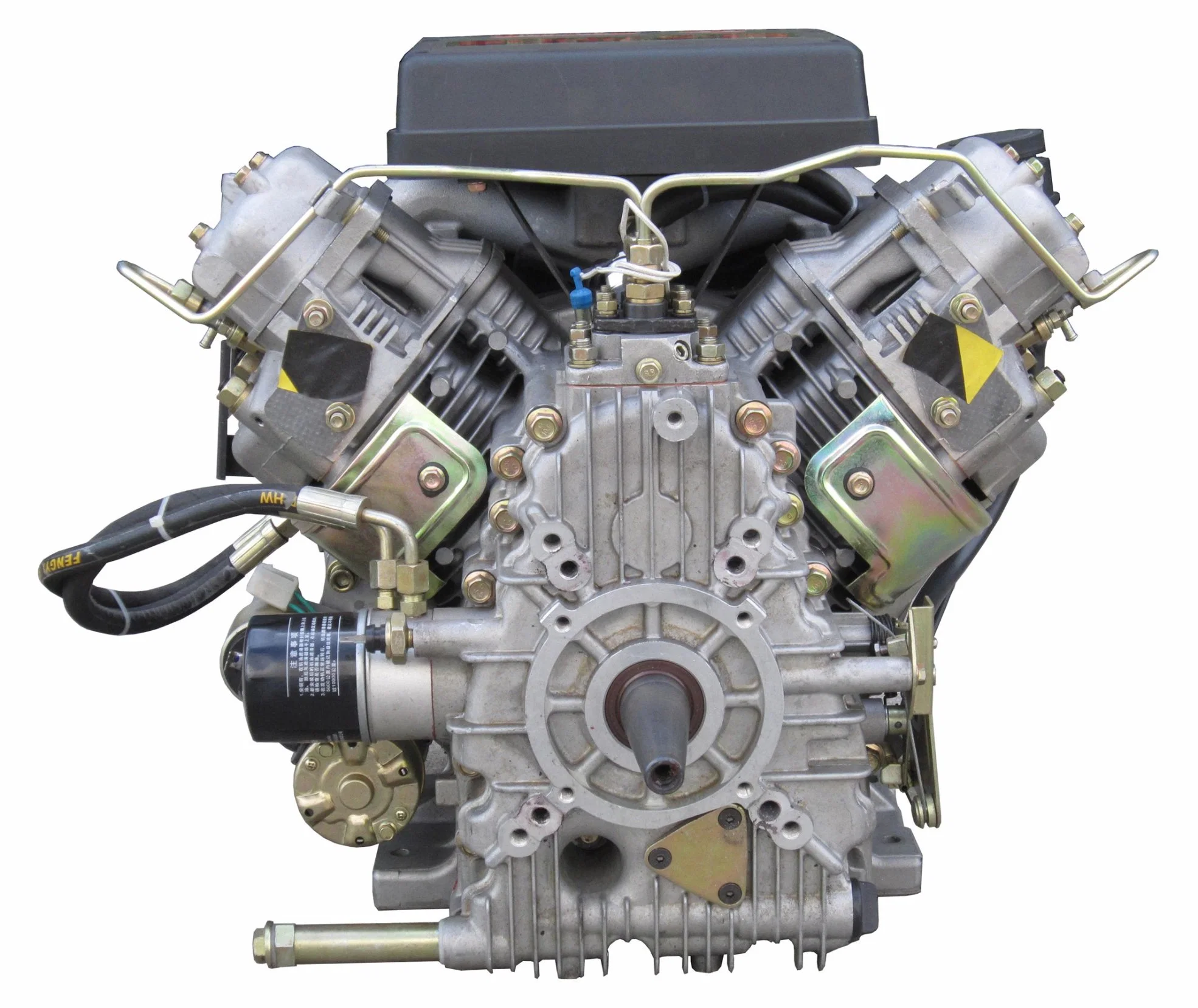 Air-Cooled Dois Cilindros Diesel Engine para abrir o gerador da estrutura (2V86F)