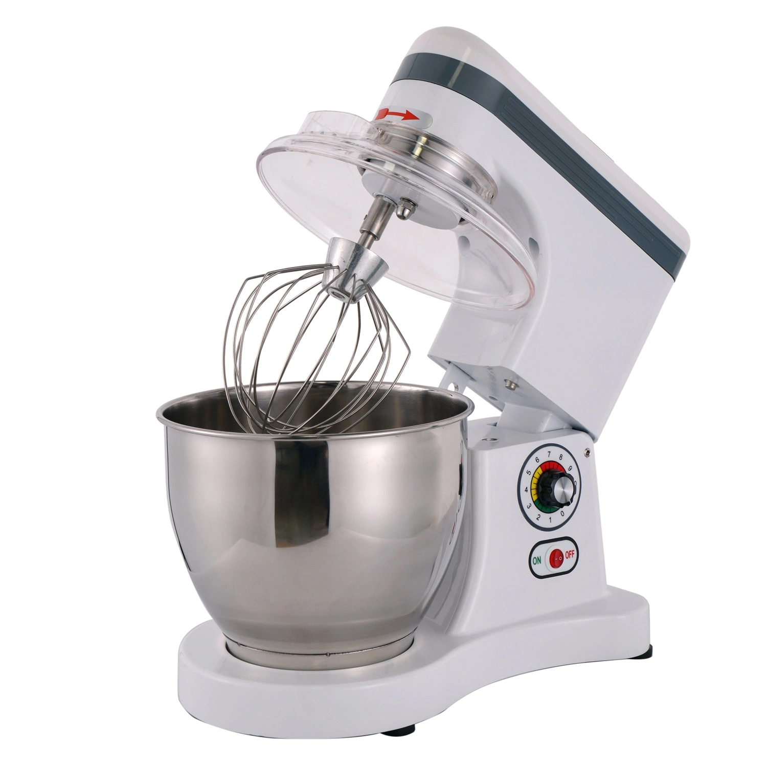 Best Automatic Food Mixer with Detachable Clear Container Lid with Hole to Add Ingredients at Home Appliances