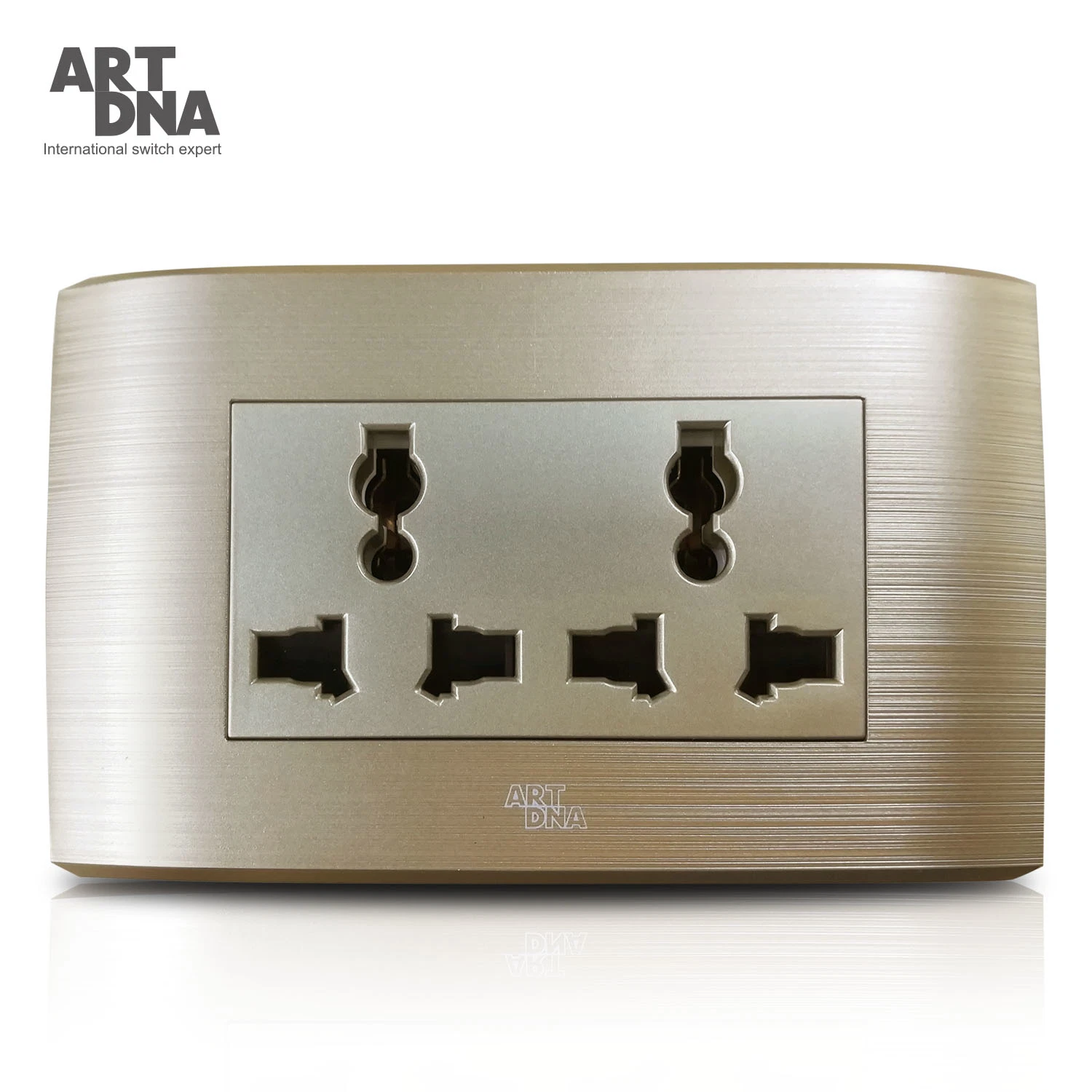 Artdna Switches and Socket 3 Gang Switch with LED Indicator