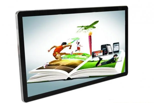 55 Zoll Stelle Wandmontage 1080p Touchscreen Android Smart Kommerzielle TV Werbung Player Display LCD-Bildschirm für Geschäfte oder Fahrstuhl, Business-TV