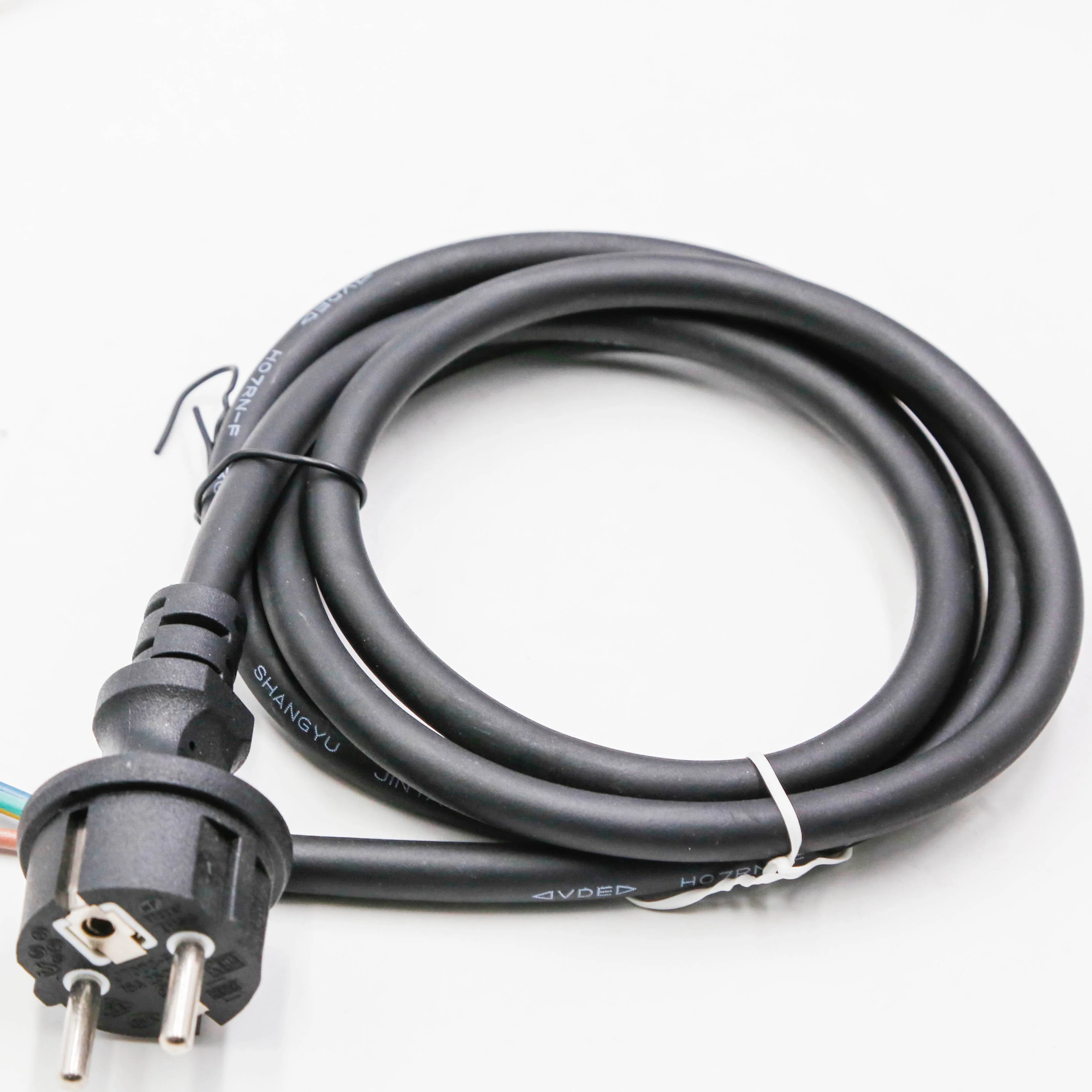 IP44 Waterproof Plug H05rn-F H05rr-F H07rn-F Rubber Cords