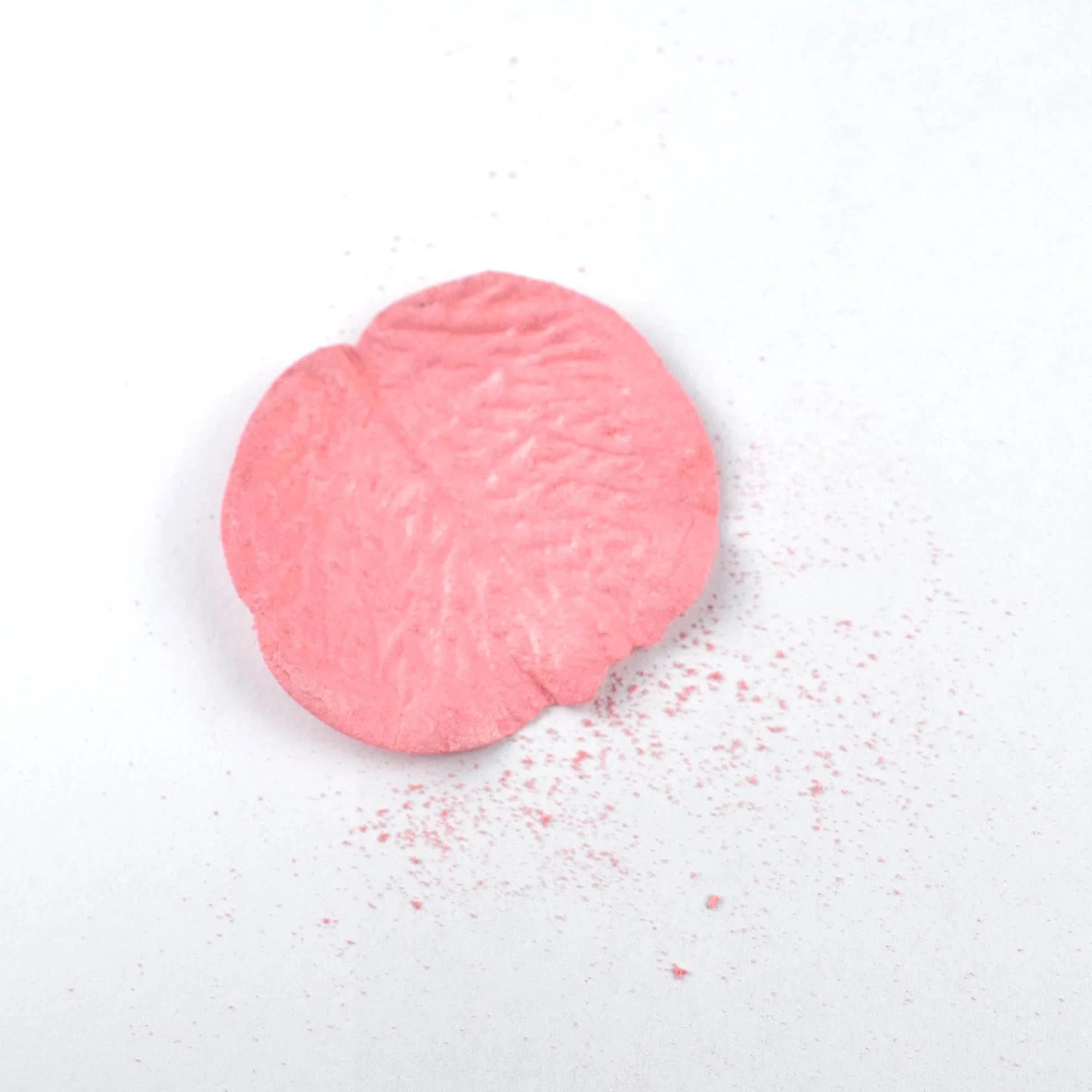 Rosa Rosa pétala forma Custom maquiagem produto Pretty pétala pastel Blush
