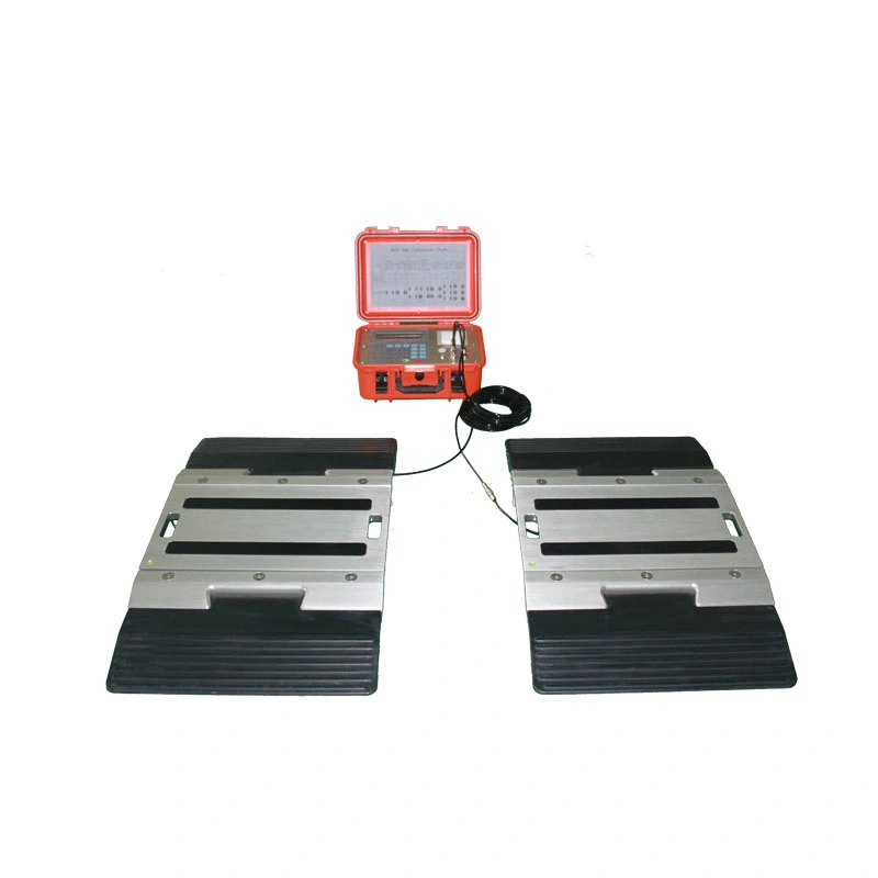 30t Low Profile Portable Truck Weighing Axle Scale