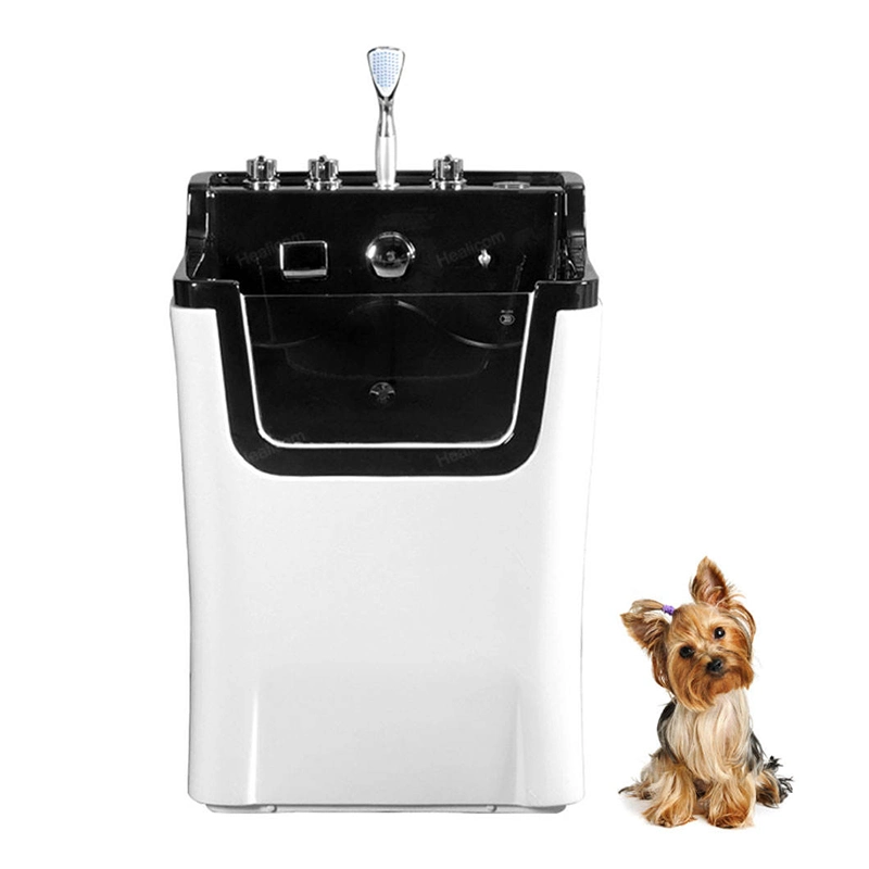 Icen New Design High Quality Professional Pet Dog Wash Machine Cat Grooming Tub SPA Massage Bath Tub