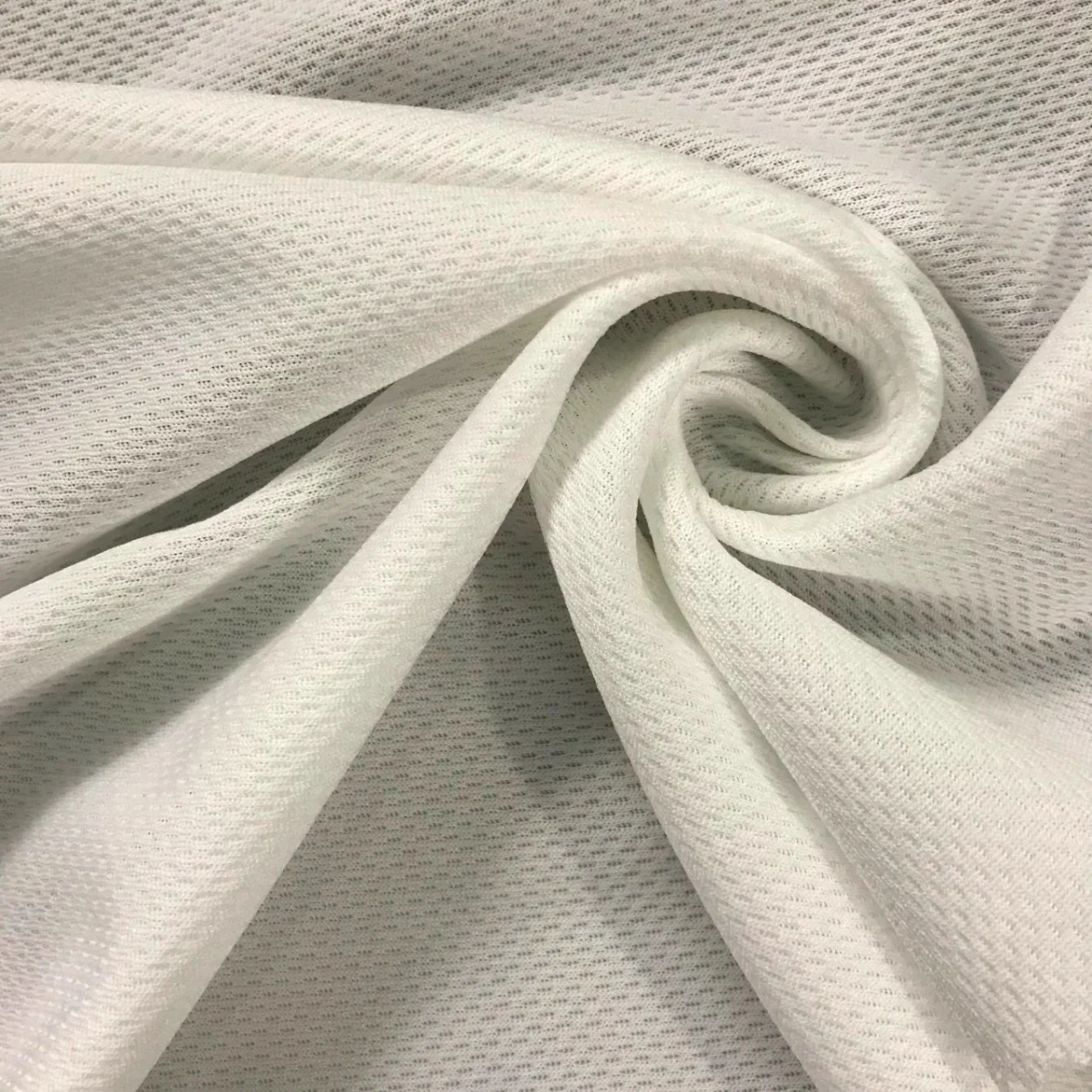 Woven Polyester Bird Eye Mesh Fabric for Swimming Sport Garment