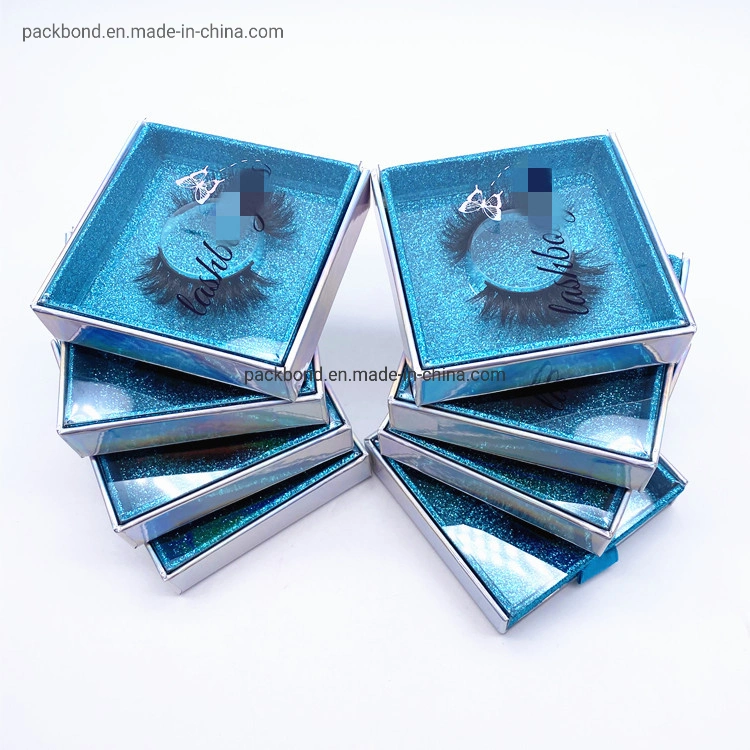 Private Label Storage Boxes Custom Christmas Eve Decorations Packaging Eyelashes Box