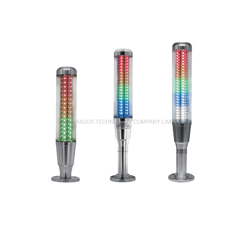 Aluminum Alloy Industry LED 3 Color Light CNC Machine Signal Tower Light