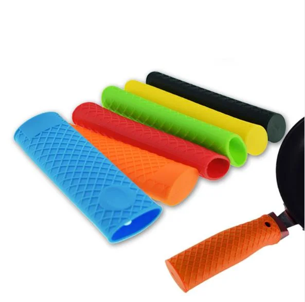 Custom Silicone Rubber Pan/Pot/Bike Sleeve Handle Grip Cover