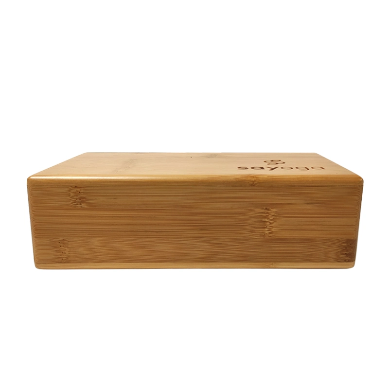 Custom Logo Premium Eco Friendly Bamboo Yoga Block