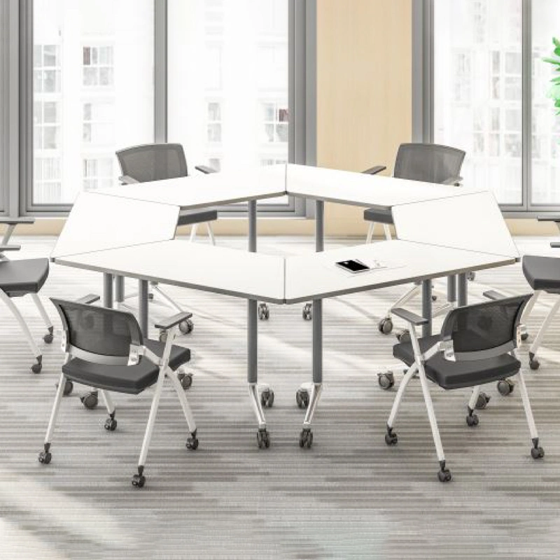 Hot Sale Office Furniture Foldable Table Training Table Wood Desk