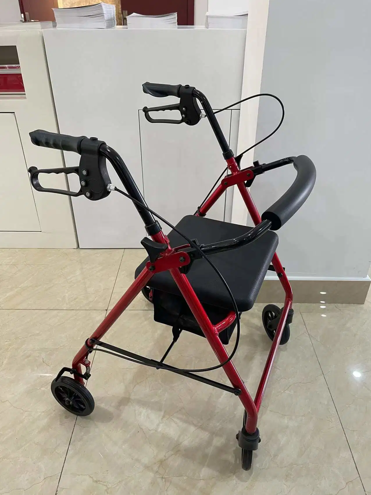 Manufacturer of Disabilities Equipments Rollator Crtuch Aluminum Walker Cane for The Disabled