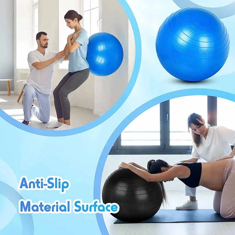 Fitness Accessories Home Gym Anti Burst PVC Yoga Ball