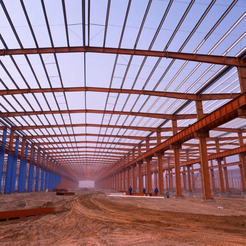 Resistance Wind Q345b Steel Prefab Workshop Steel Structure Warehouse