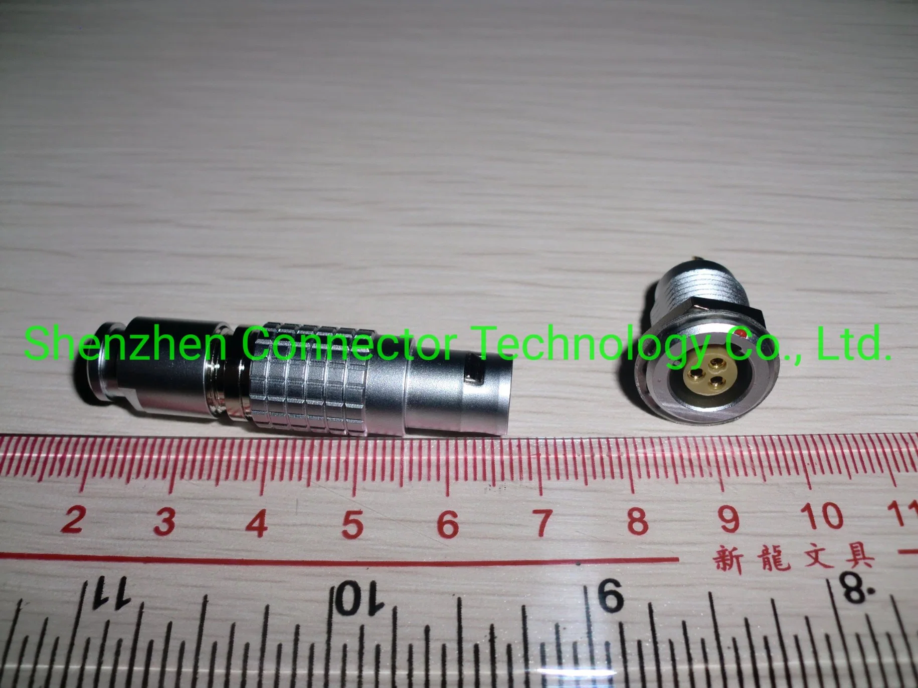 Metal Egg 1b 3pin Electronic Connector