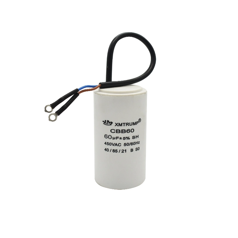 Cbb60 Capacitor 250VAC 50/60Hz 25/70/21 Single Phase Start Capacitor Asynchronous Motor