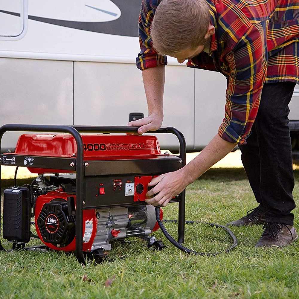 900W 87cc Portable Gas Power Generator Gasoline Generator with 154f Engine (FG1500-B)