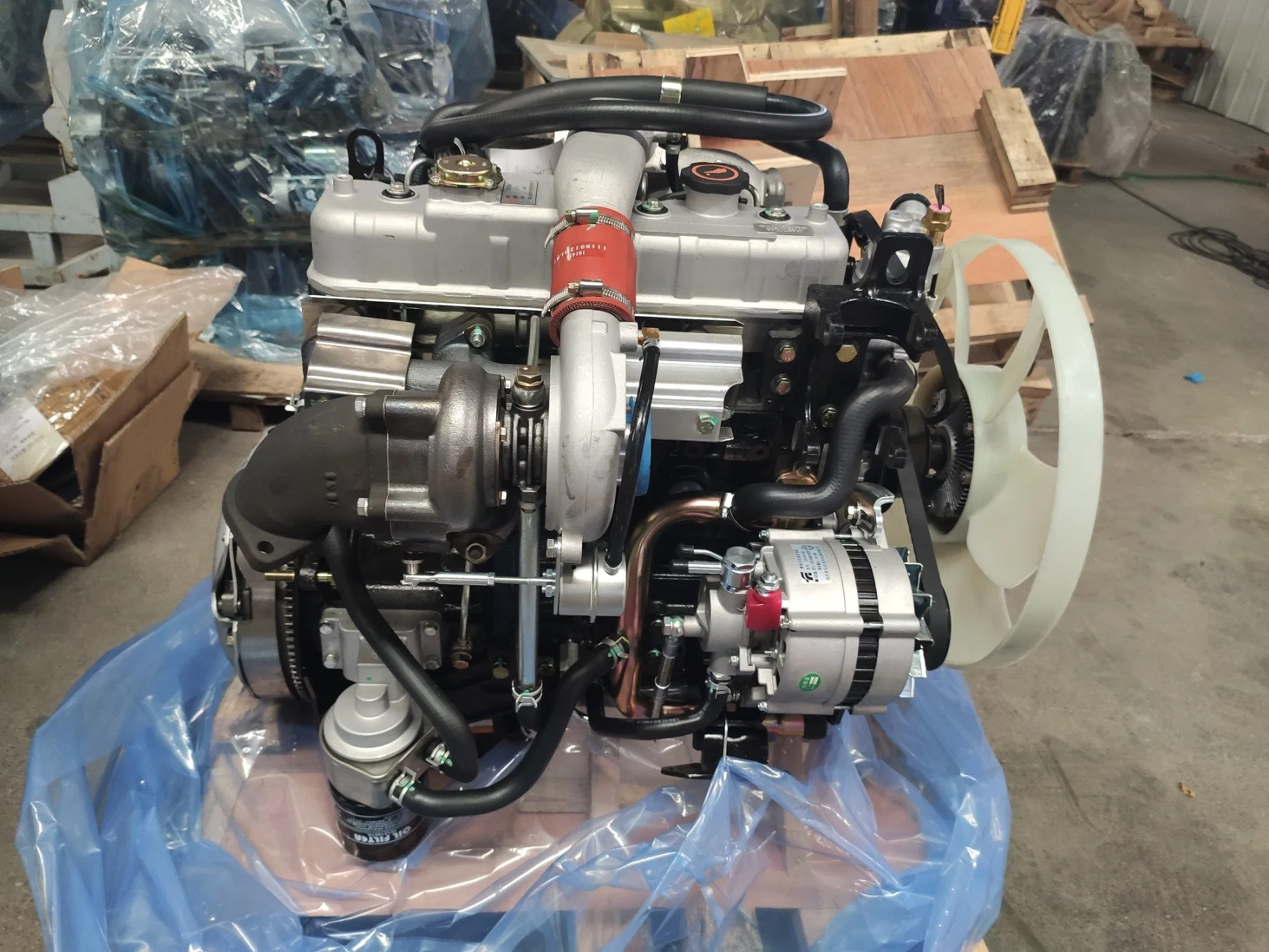 68kw Isuzu Diesel Engine 4jb1t/4jb1 for Vehicle/Forklift Marine Diesel Engine Boat Motor Engine 4 Strokes for Fishing Ship Water Cooled Diesel Engine