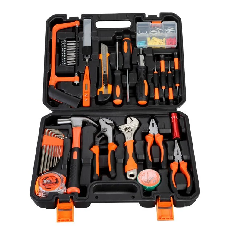 Hot Sale 128PCS Hand Power Tool Set with Electric Drilling