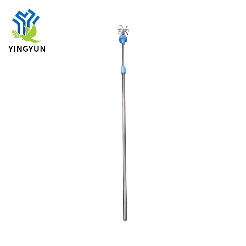 Height Adjustable Firm Connection Hospital Patient Bed Parts IV Infusion Stand Pole