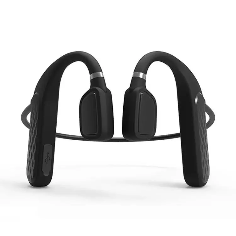 Wireless Waterproof Sports Neckband Earhook Bone Condunction Headphones