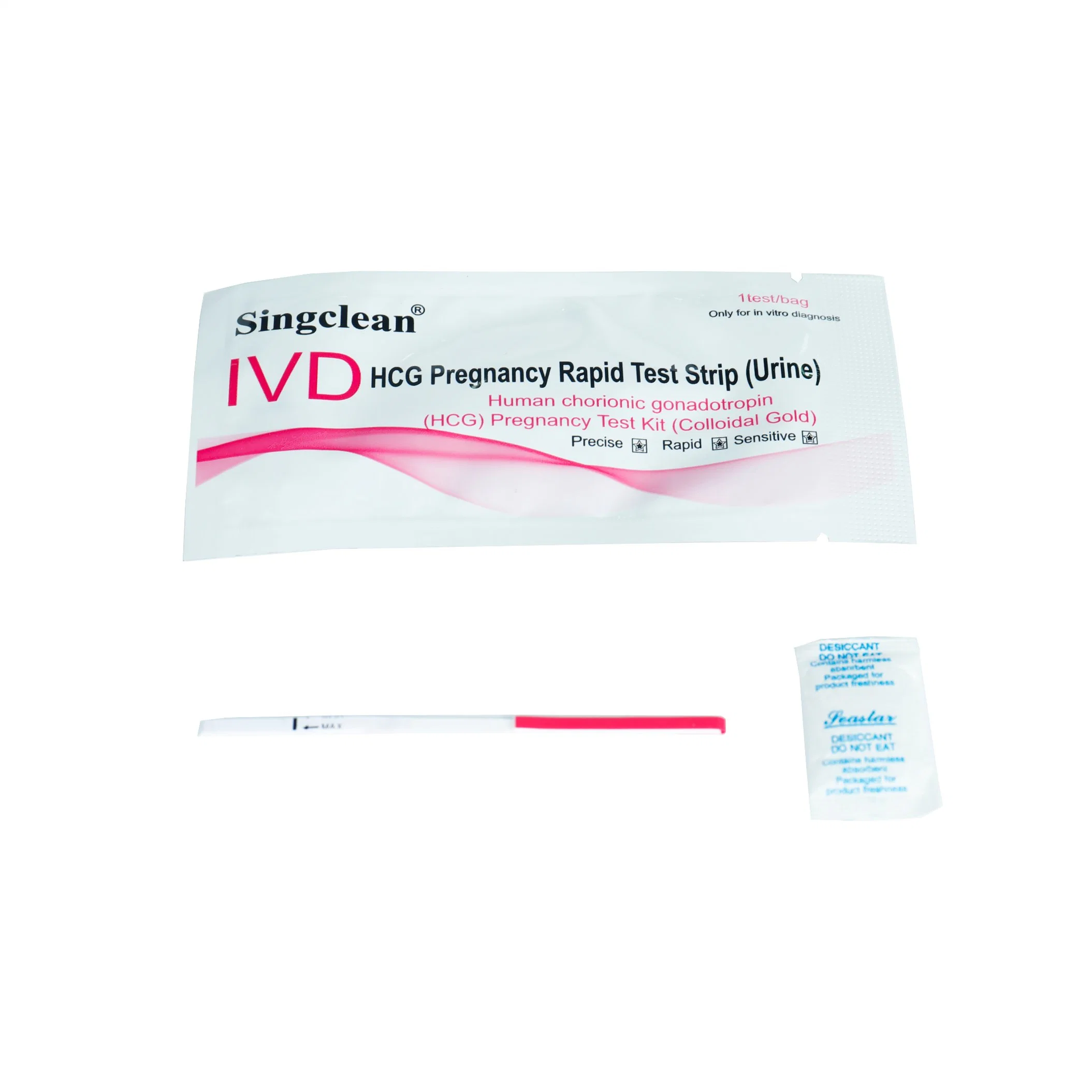 Pen/Midstream/Pencil Plus Singclean or Customized Brand IV Cannula Pregnancy Test