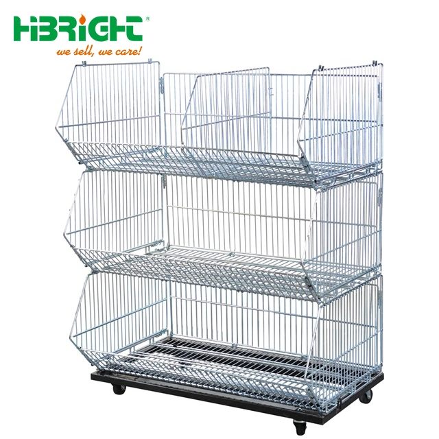 Metal Wire Light Loading Capacity Promotion Cage