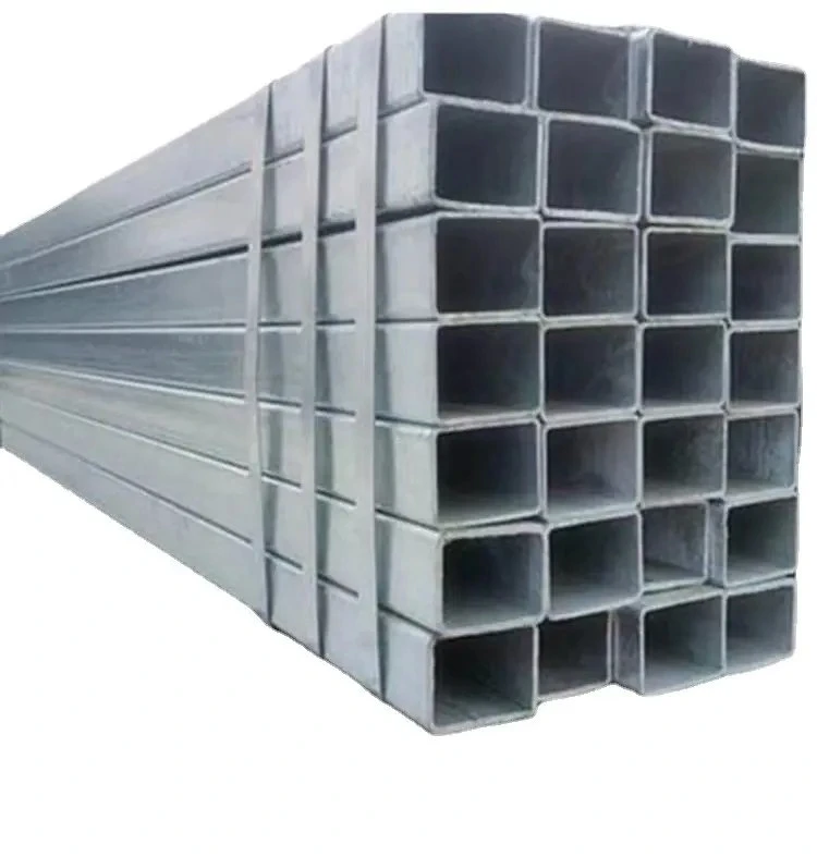 Hot DIP Galvanized Square Steel Tubes Hollow Section Weld Steel Pipe Used for Greenhouse