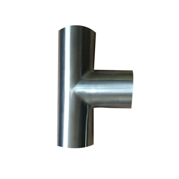 Sanitary Stainless Steel Welded Clamped Pipe Fitting Cross Tee Reducer Elbow