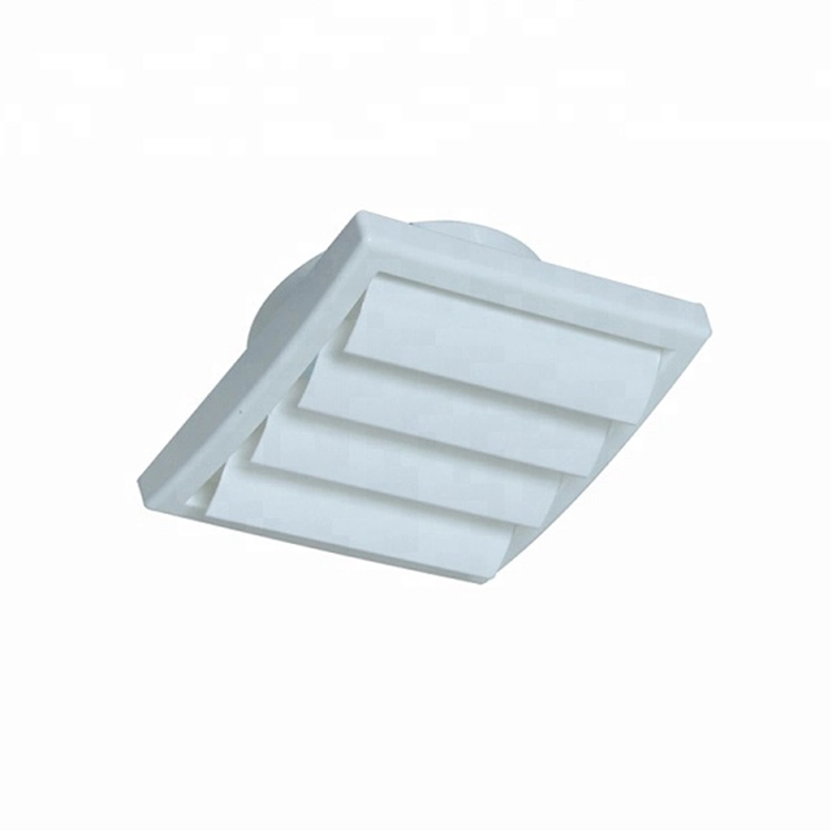 Original Factory Deflecto 4 5 6 Inch Plastic Ventilation Grill Vent, Gravity Grille Louvered Vent Cover, HVAC Systems Parts