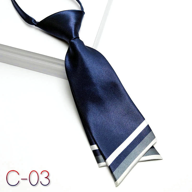 College Style Jk Uniform British Accessories Elegant Stripe Promotional Tie