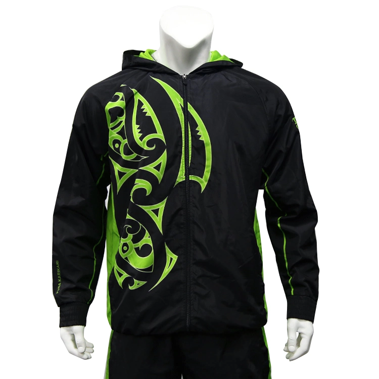 Design Your Own Tracksuit Custom Sport Jackets Zipper Tracksuit Soccer Set