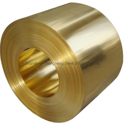 Bronze Alloy Copper Coil C17200 C17500 C2680 Delivery Fast Precision Manufacture 99.9% Pure Copper Tape Customized Brass Strip