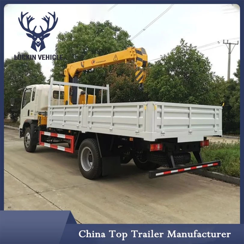 Sinotruk HOWO 6X4 4X2 10t Folding Folded Telescopic Equipment Mounted Crane Truck