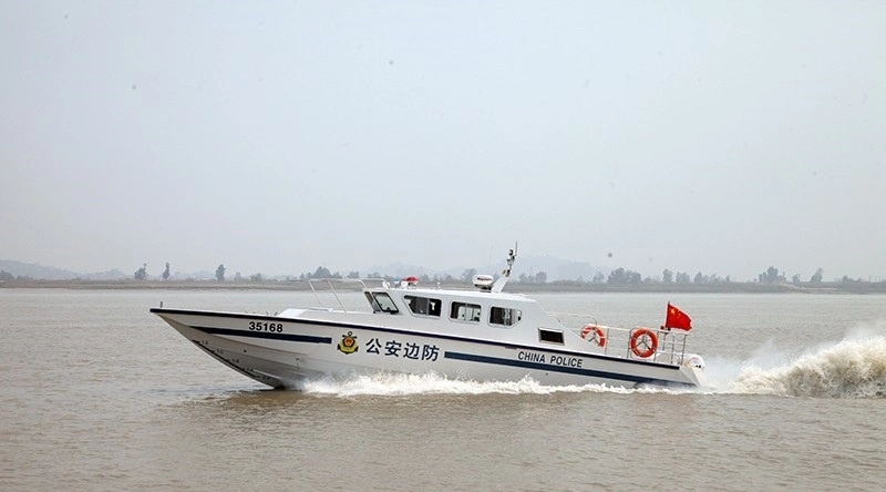 Casco de fibra de vidro estilo policial armada e usar o Utilitário de múltiplos de Vigilância Marítima de embarcações de barco patrulha costal para venda das Caraíbas