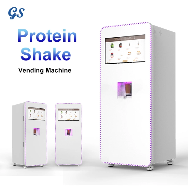 7 Powder Boxes with Cash Card Payment Coffee Milk Tea Vending Machine Gym Use