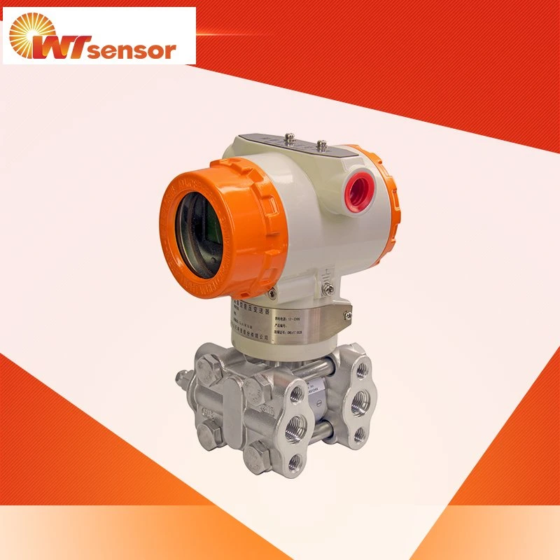 Explosion-Proof 4-20mA Differential Pressure Transmitter Monocrystalline Silicon Sensor