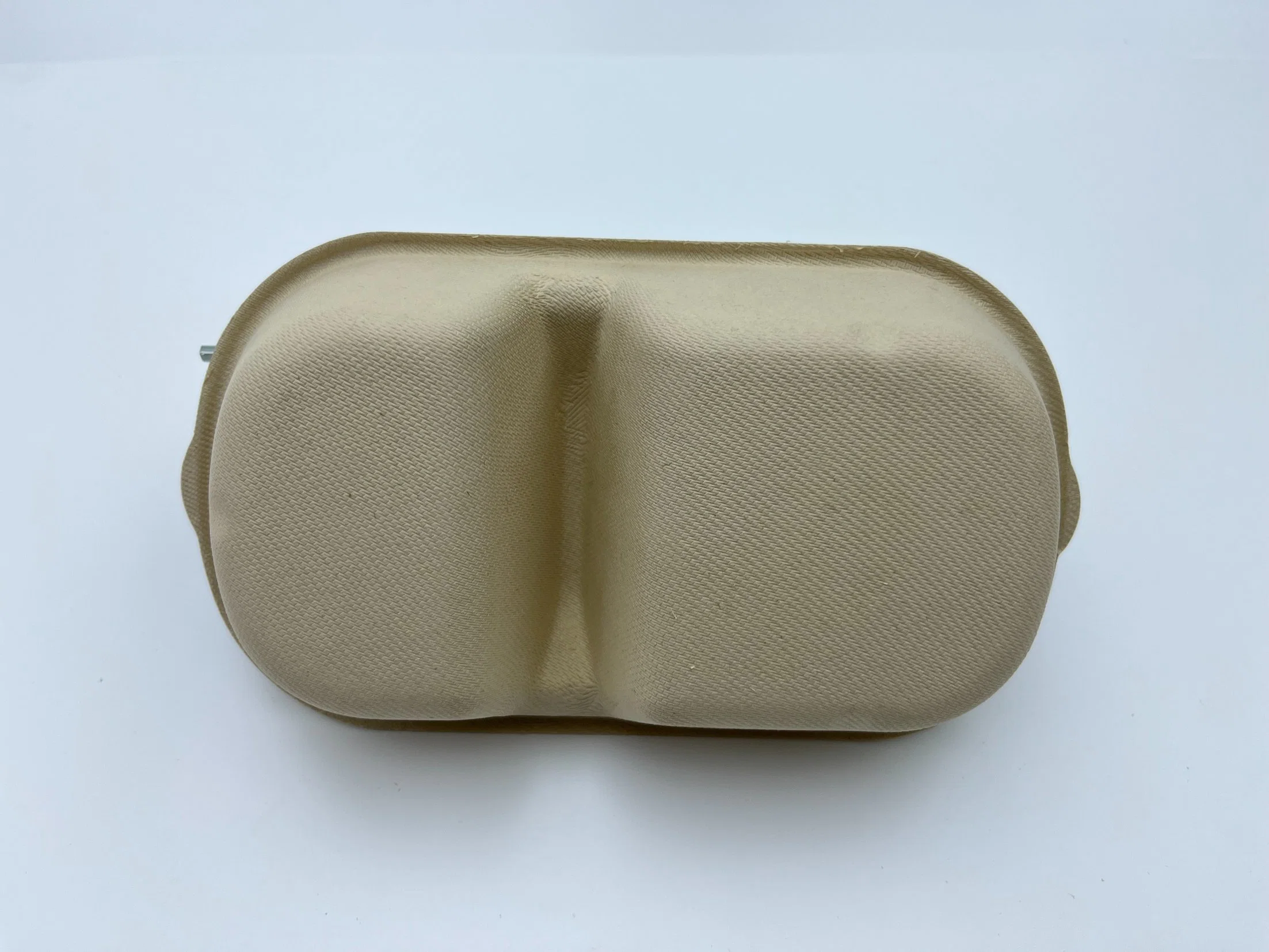 Two Component Bagasse Lunch Box Takeaway Degradable Lunch Box Biodegradable