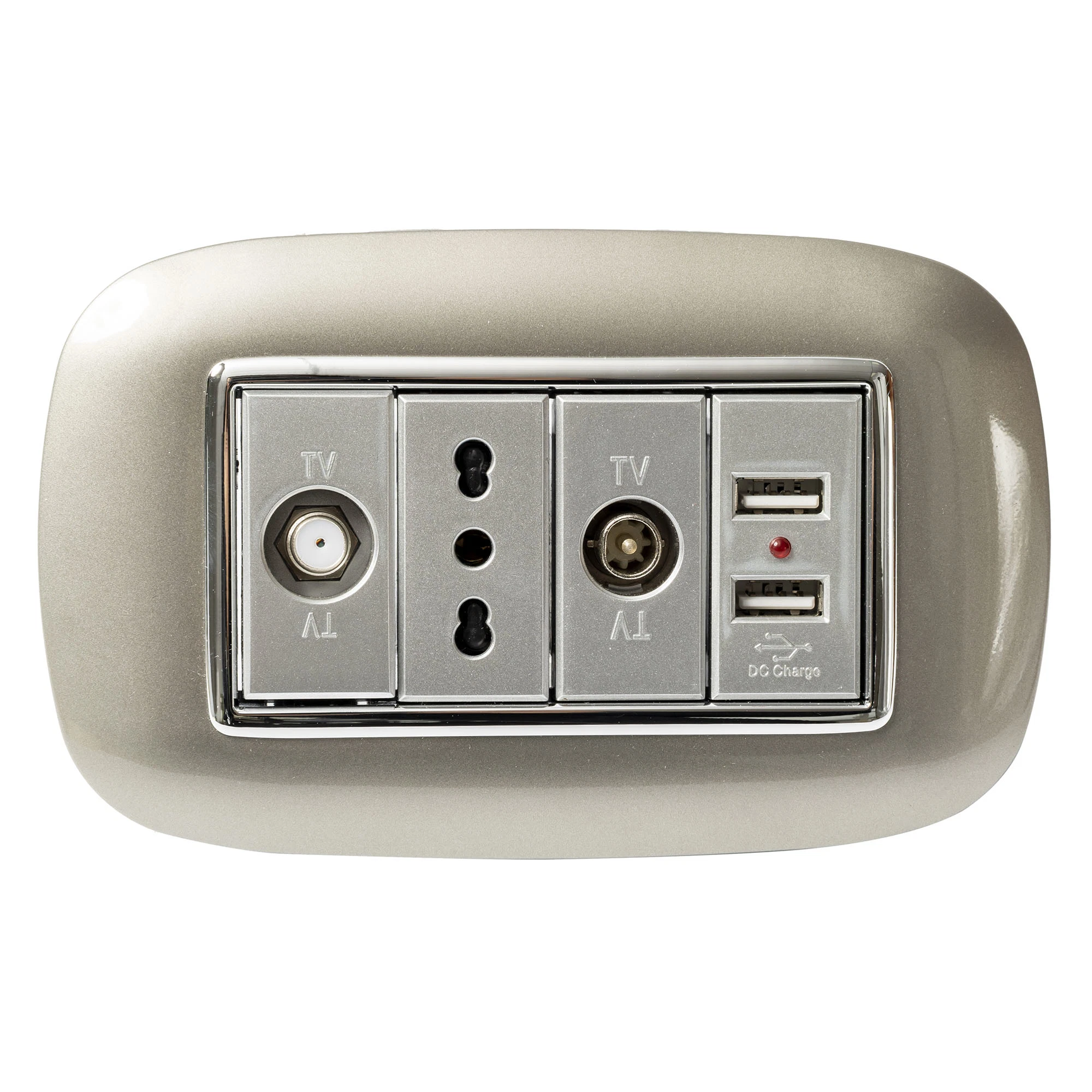 2023 New Design Italy Standard Wall Electrical Switch Socket