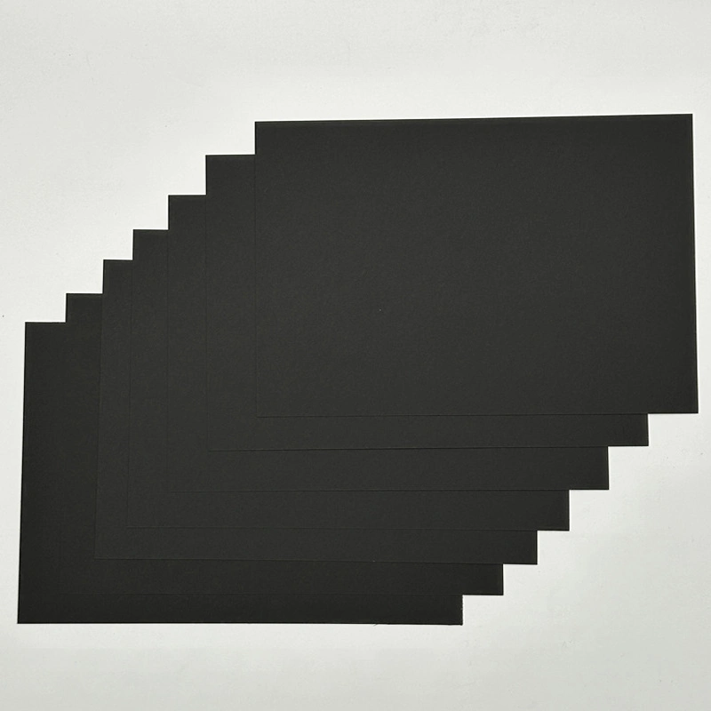 Factory Manufacturer Super Hard Black Cardboard Kraft Paper Premium Packaging