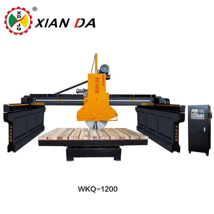 Xianda Middle Block Cutting Machine Rotating 0~90&deg; Wkq-1200 for Cutting Thick Slabs and Paving Stone