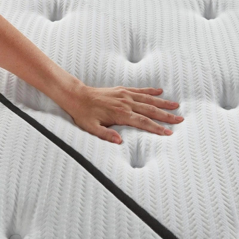 Matelas en mousse à mémoire de forme de style européen pour lit king size, meubles de chambre à coucher, matelas à ressorts ensachés indépendants, fabricants de matelas.