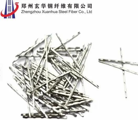 Shear Steel Fibre Cut Sheet Crimped Concrete Stainless Steel Fiber Building Material